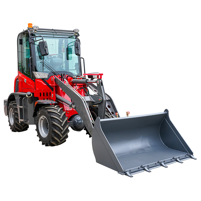 China brand mini log skidder zl08f 0.8 ton wheel shovel garden loader price bucket small chinese front end loader