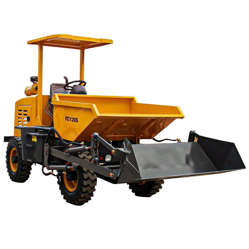 Chinese Dumper Diesel Mini Dumper Concrete Dump Truck for Sale All Terrain Vehicle Construction Machinery Wheel Dumper with CE