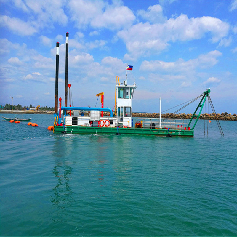 2022 Hot Newest Small 1200m3 Cutter Suction Dredger Manufacturer Sand Pump Suction Dredger Sand Dredging High Gold Recovery Rate