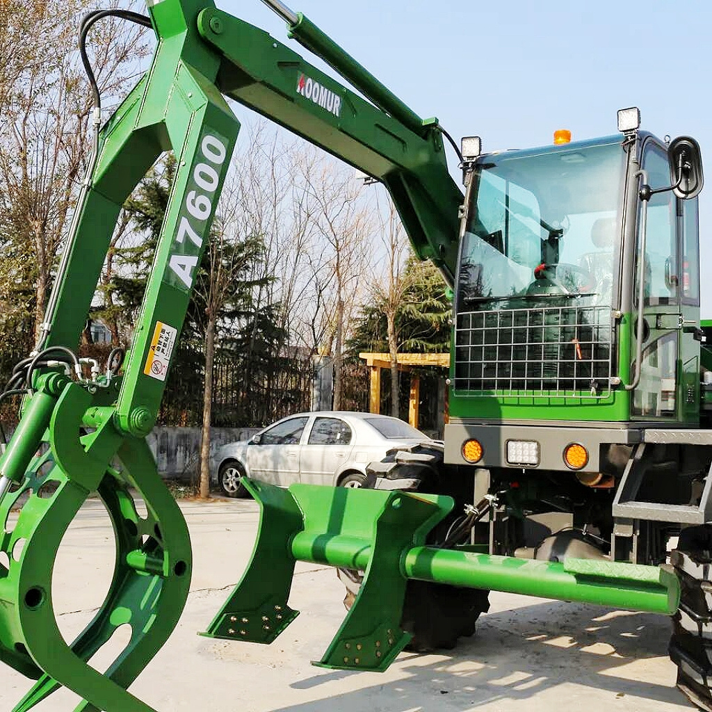 Sugarcane Wheel Loader Sugarcane Machine Sugar Cane Grabber Sugar Cane Harvester Price atv Hydraulic Sugarcane Loader for Sale