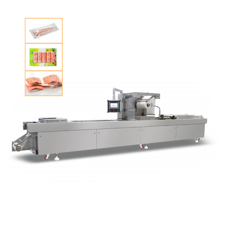 Seafood Tilapia Mackerel Pangasius Fish Fillet Automatic Vacuum Packing Machine