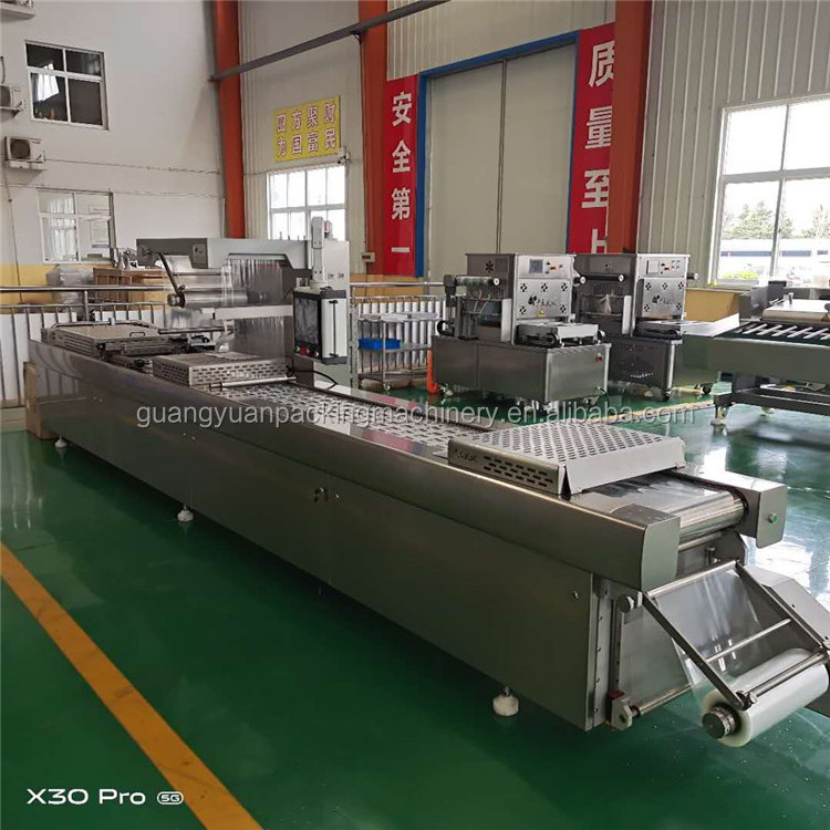 Seafood Tilapia Mackerel Pangasius Fish Fillet Automatic Vacuum Packing Machine