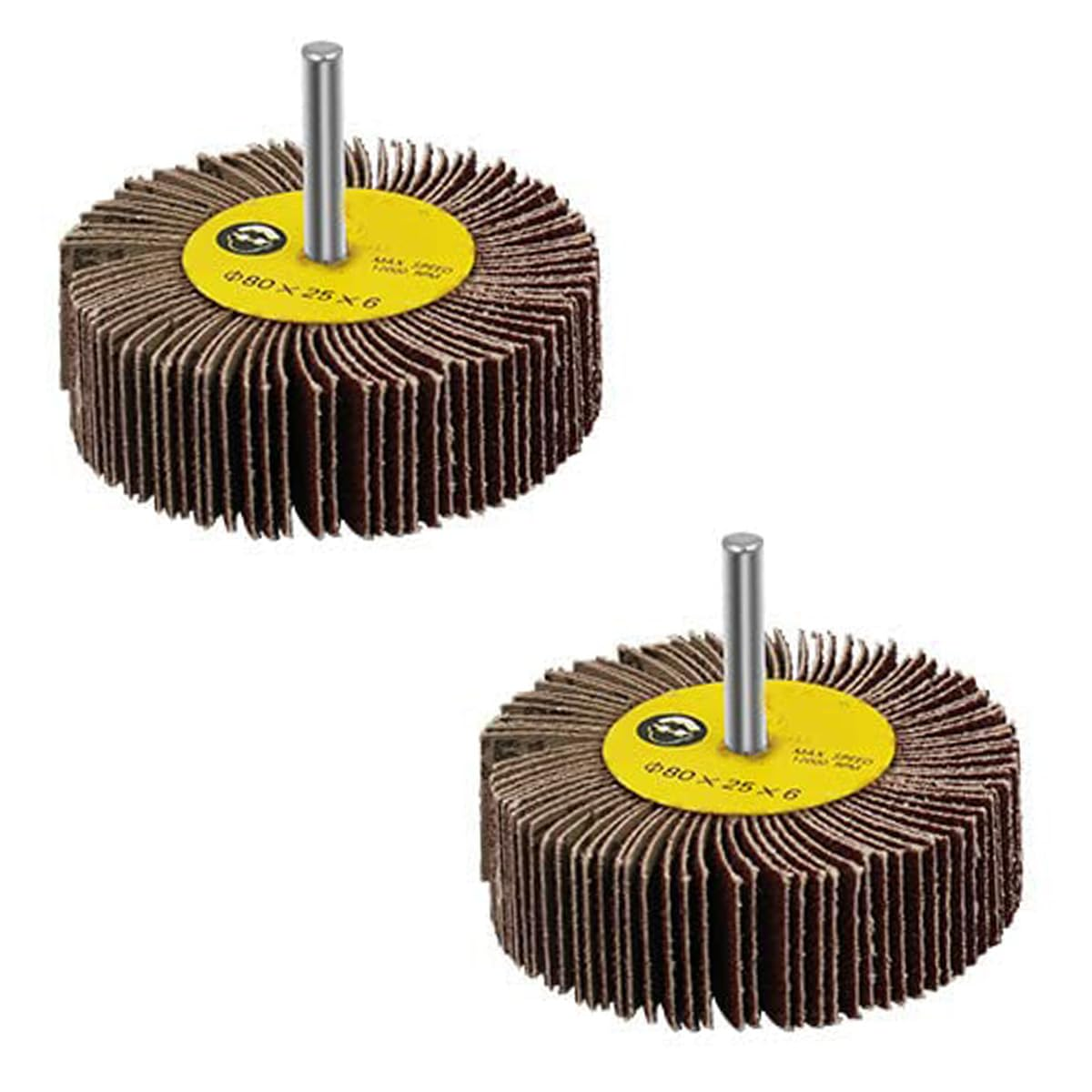 Long-Lasting Cylindrical Shape Flap Wheel 4 Inch Polishing Wheel 8 Size Flapper Wheel