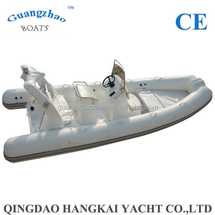 17ft 5.2m qingdao steering console fiber boat for fishing