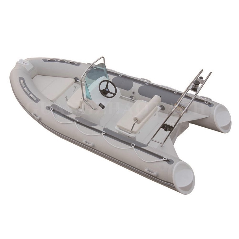 14ft 4.3m 6 personrigid inflatable rib speed racing boat with ce for sale