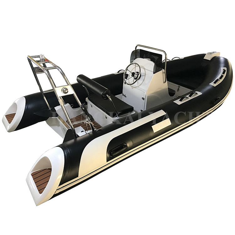 14ft 4.3m 6 personrigid inflatable rib speed racing boat with ce for sale