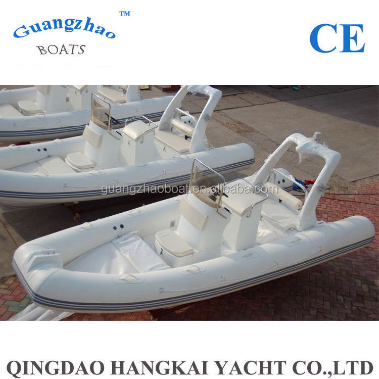 17ft 5.2m qingdao steering console fiber boat for fishing