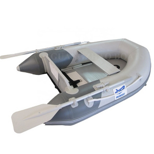 7ft 2.3m cheap PVC inflatable pontoon rowing boat for sale