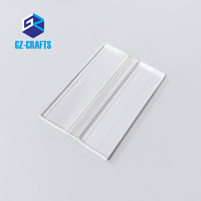 Acrylic Low Profile Flex Hinges Clear Perspex Flexible Hinge 40x60mm