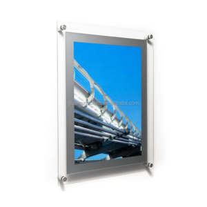 Wall Mounted Acrylic Photo Frames Clear Acrylic Hanging Picture Frame