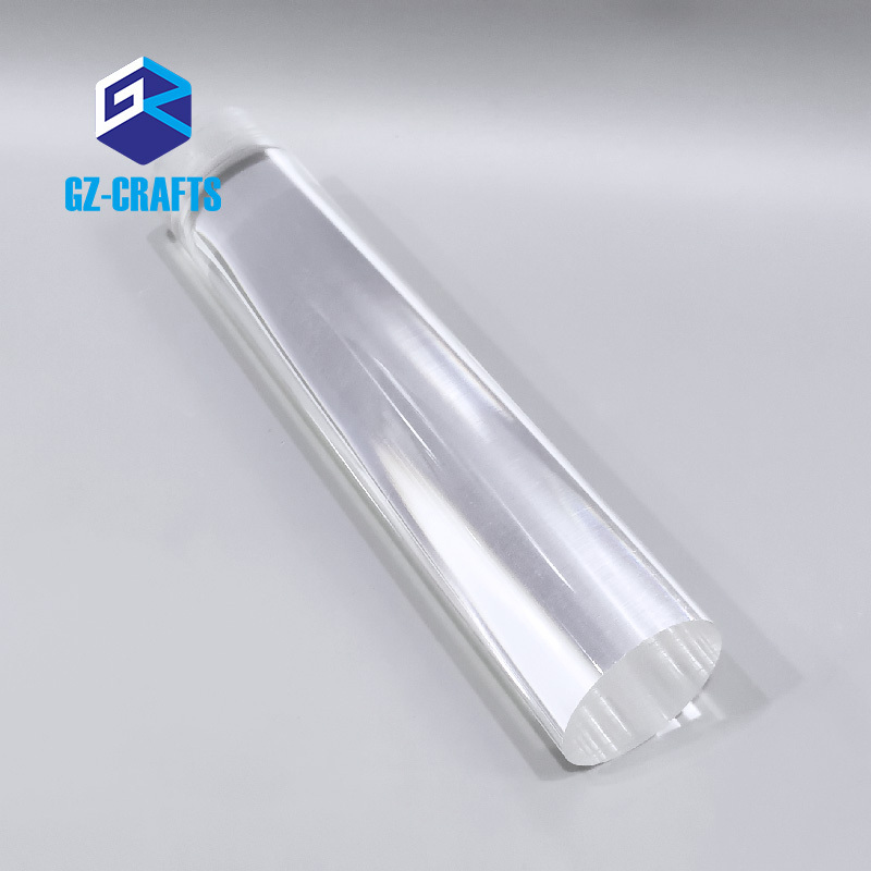 200mm Height Acrylic Cylinder Block Clear 40mm Diameter Acrylic Solid Cylinder