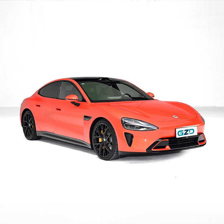 2024 Xiaomi SU7 Model Orange Luxury Sedan New Electric Vehicle 800km Max Version Super Long Range EV Car