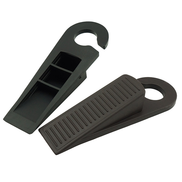 High Quality Stackable Silicone Punch-free Door Stopper Anti-collision Silent Door Bump Rubber Wedge Door Stop