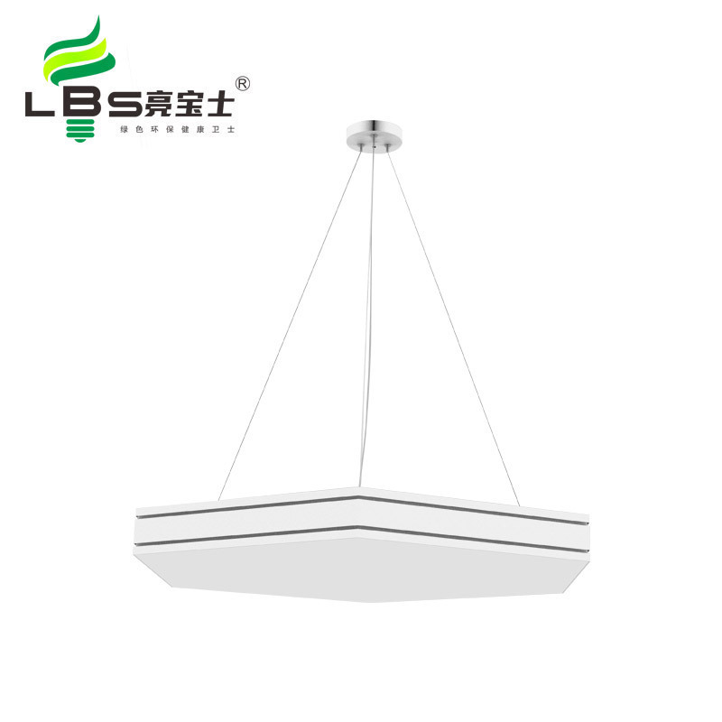 odern hexagon gym lighting fixture pendant led aluminum hanging long ceiling light Pendant Light