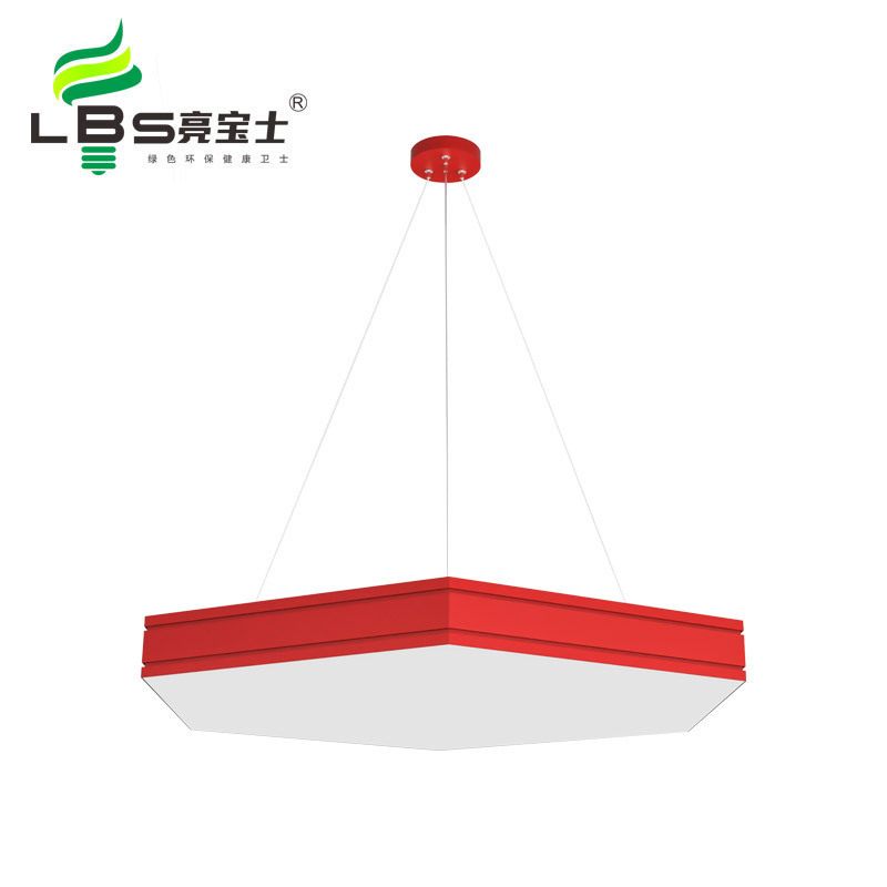 odern hexagon gym lighting fixture pendant led aluminum hanging long ceiling light Pendant Light