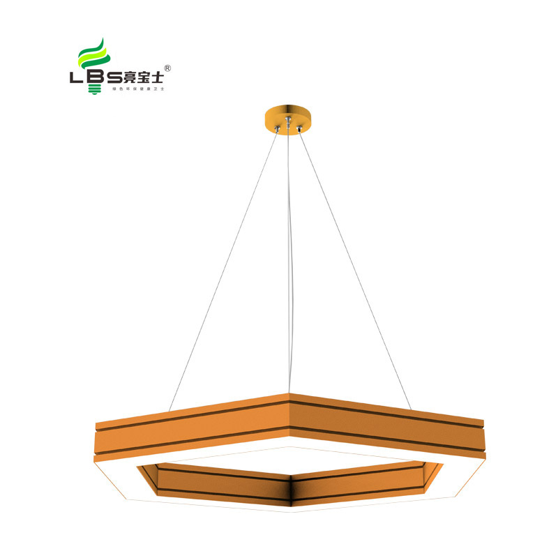 led linear light factory designer hot sale hexagon lights for modern ceiling light fixture