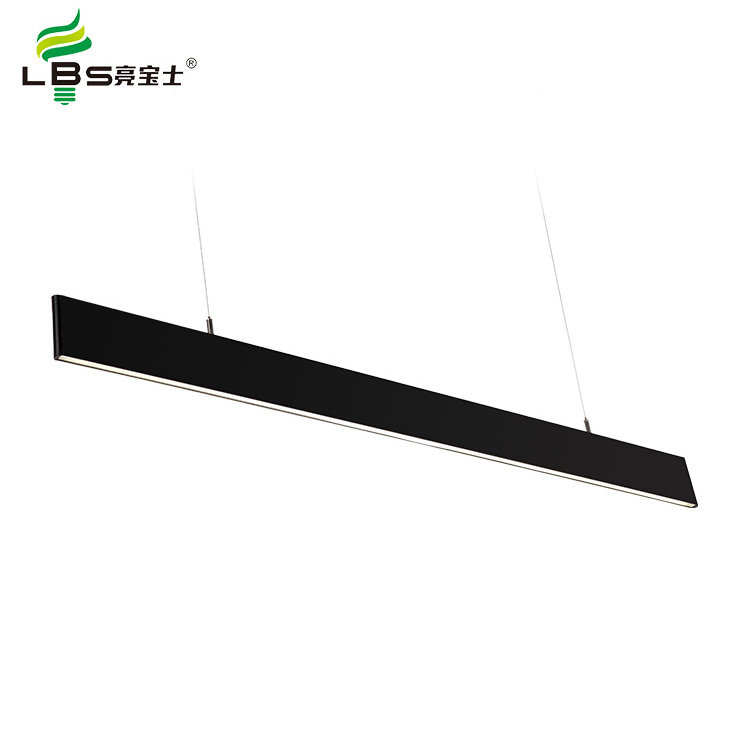 Hot Selling Commercial Chandelier Office Hanging Linear Lamp 24W Led Batten Lamp