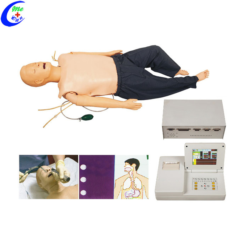 Medical Human Anatomy Skeleton Model Nursing Training Adult CPR Manikin