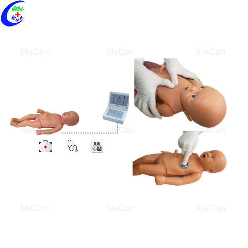 Infant ACLS Emergency Training Manikin For Comprehensive Emergency Skills Practicing  (Wired)