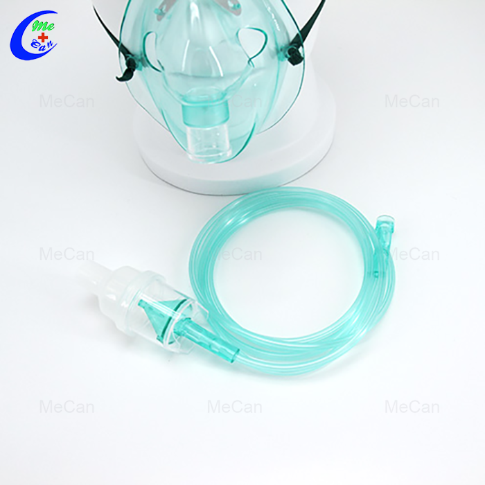 Medical Hospital Disposable PVC Child Adult Oxygen Face Nebulizer Mask With Tube Atomization Mask