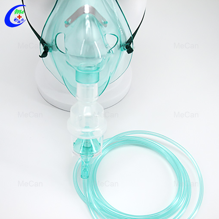 Medical Hospital Disposable PVC Child Adult Oxygen Face Nebulizer Mask With Tube Atomization Mask