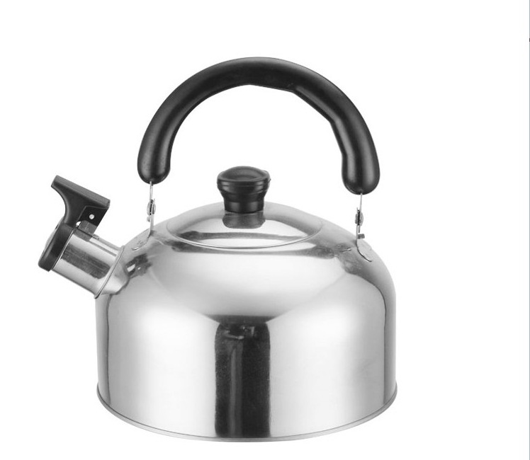 3L Electric Wood Handle Stainless Steel Hemispherical Water Kettle, Induction Cooker, Gas Universal Water Kettle