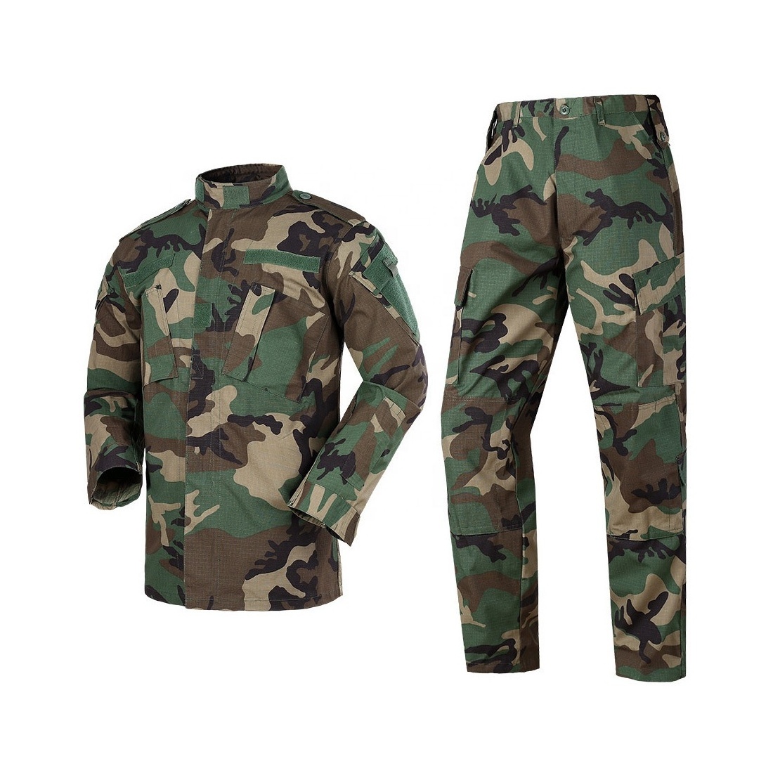 Woodland  suit rip-stop  outdoor  traveling camping hiking climbing  Jungle   Camouflage urban suits  tactical suits