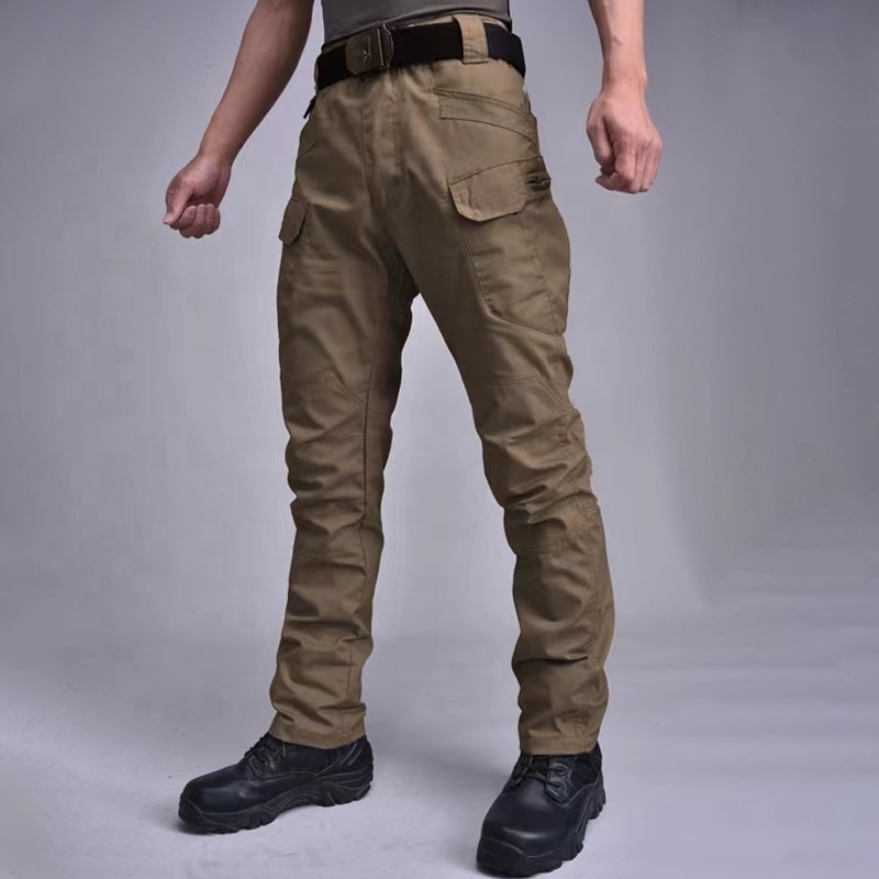 X7 Unisex Tactical Cargo Pants Casual Hiking Trousers Made from Rip-Stop Fabric for Men and Women