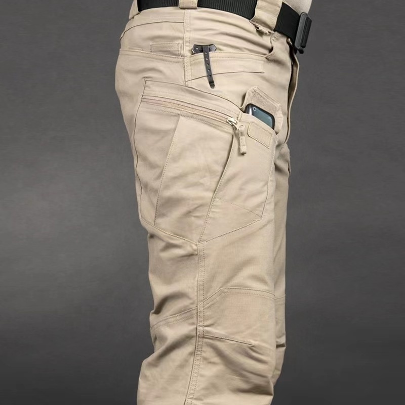 X7 Unisex Tactical Cargo Pants Casual Hiking Trousers Made from Rip-Stop Fabric for Men and Women