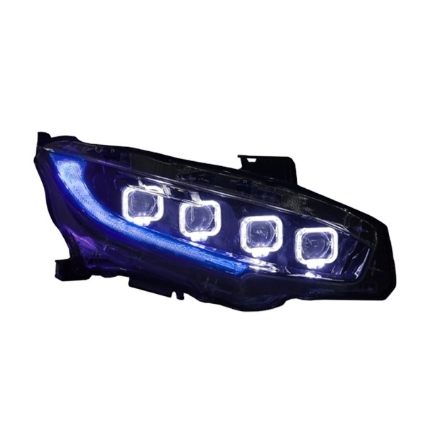 For Honda for Civic Full LED 2016 2017 Year Front Light With DRL Turning Lights