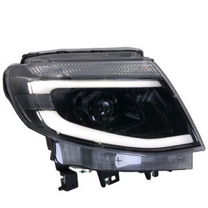 Headlight For Ford Ranger T6 2012-2015 Car  LED DRL Hella 5 Xenon Lens Hid H7 Everest Car