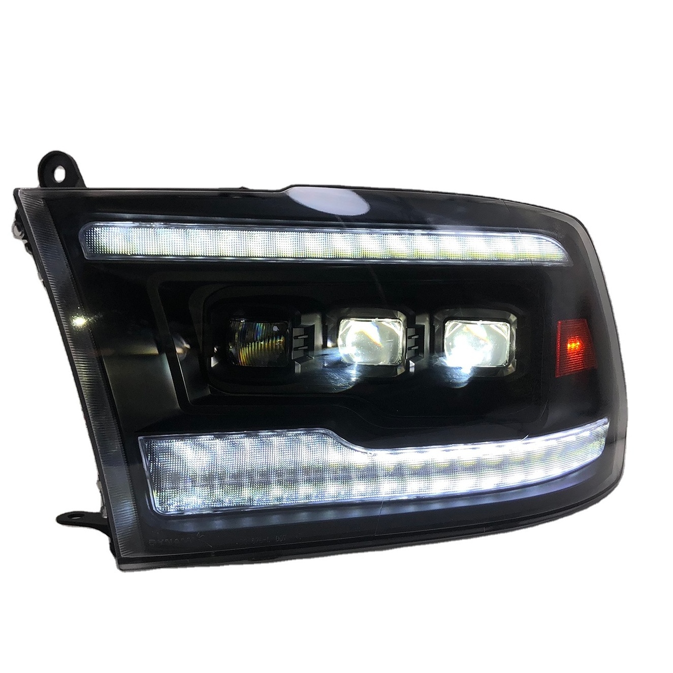 Headlight for Dodge 2009-2019 RAM 1500 LED Head Lamp With Dynamic Turning Signal