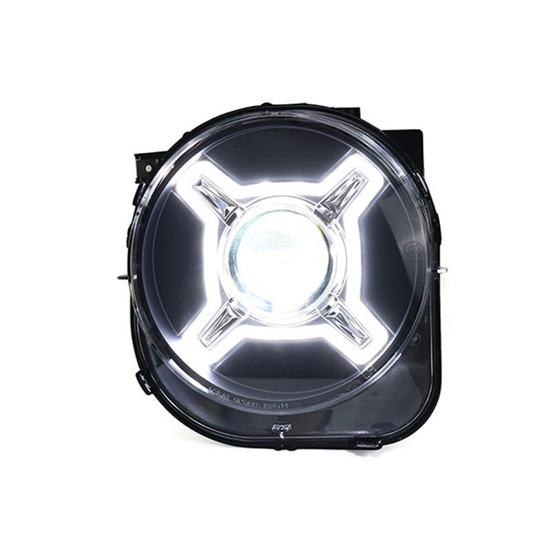 LED Car Headlight For Jeep Renegade 2016-2019 Refit Headlamp Assembly with DRL Dual Lens Xenon Front Lights Automobile Assembly