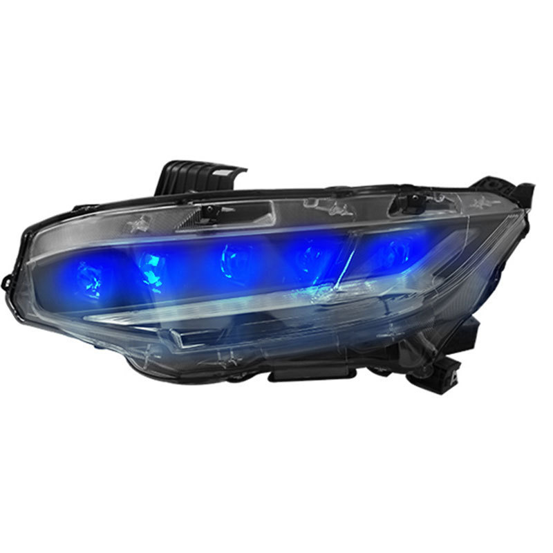 New Style NSX  For Honda for Civic 10 Gernation Headlights Assembly 2016-Up  Year Front Light full LED