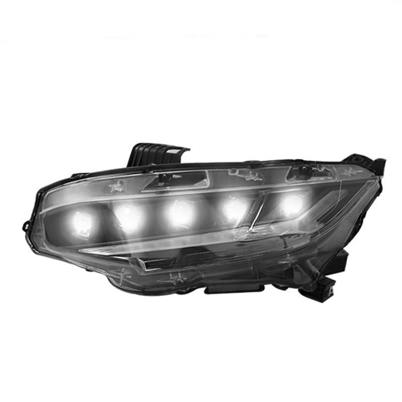 New Style NSX  For Honda for Civic 10 Gernation Headlights Assembly 2016-Up  Year Front Light full LED