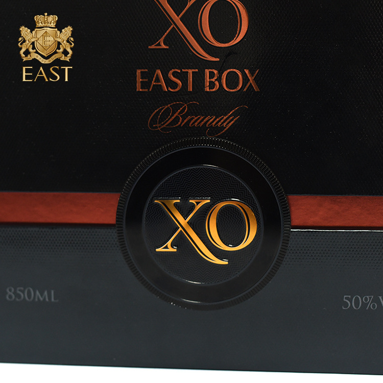 Wholesale customize black wine box packaging with logo paper box for perfume ,luxury bracelet gift box