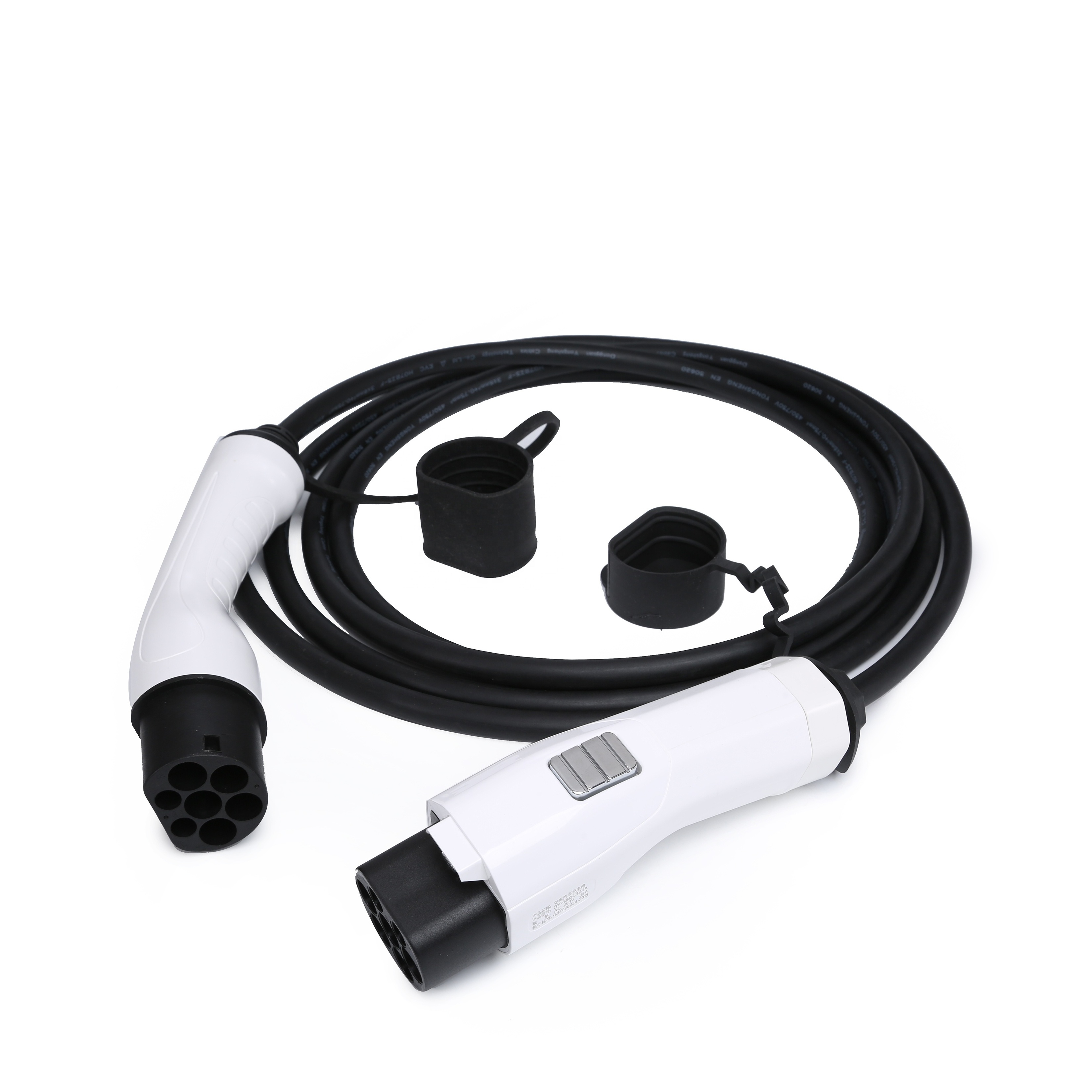 22KW 3Phase 32A EV Car Charger TPU 5m Cable Type 2 to Type2 Charger Cable For Electric Vehicle Car