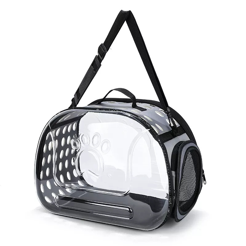 In Store Wholesale Waterproof Portable Folding Pet Bag Travel Carrier Cats Dogs Bag With Safety Zipper