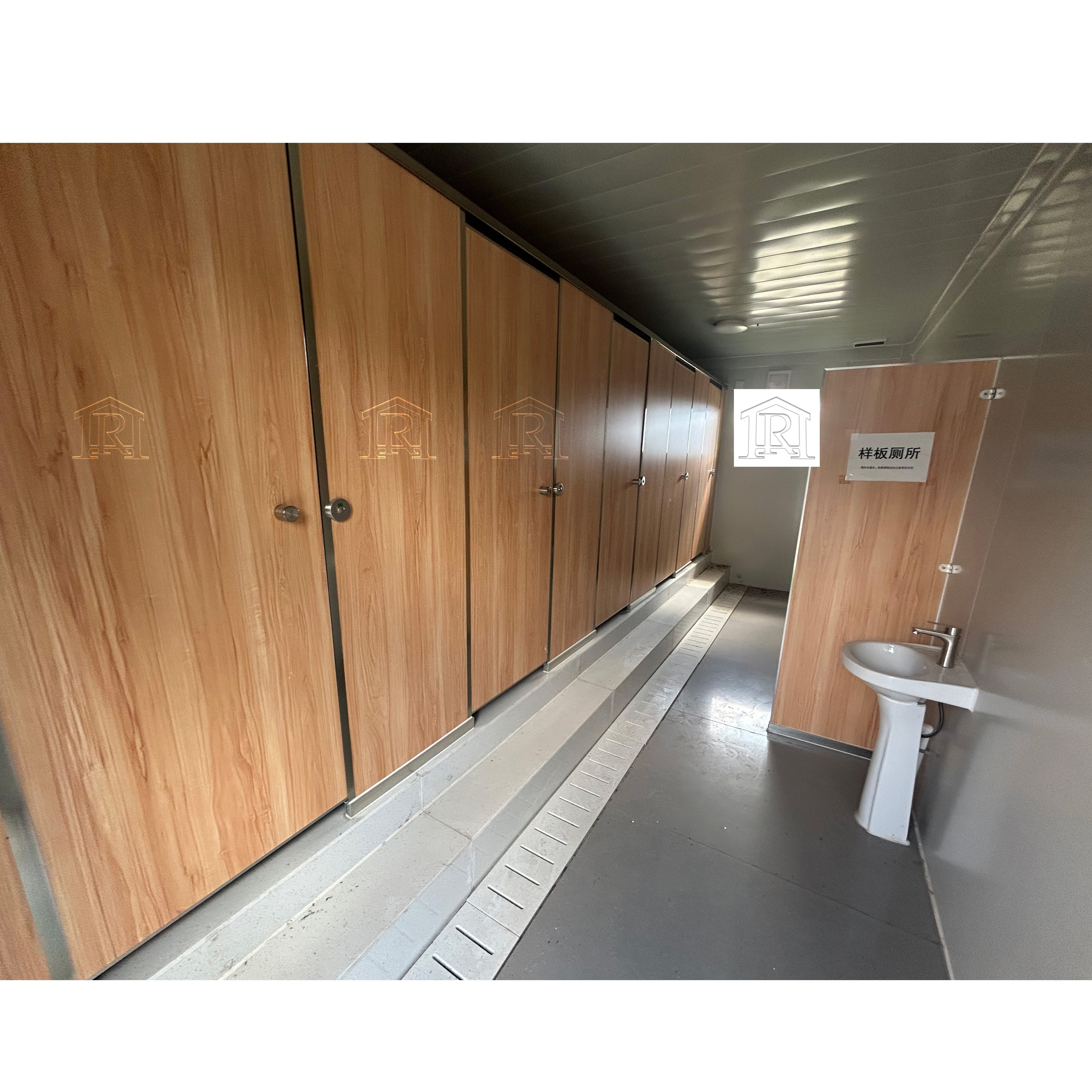 Prefab Modular Trailer Toilet Price For Camping Plastic Adult Public Toilet Portable House