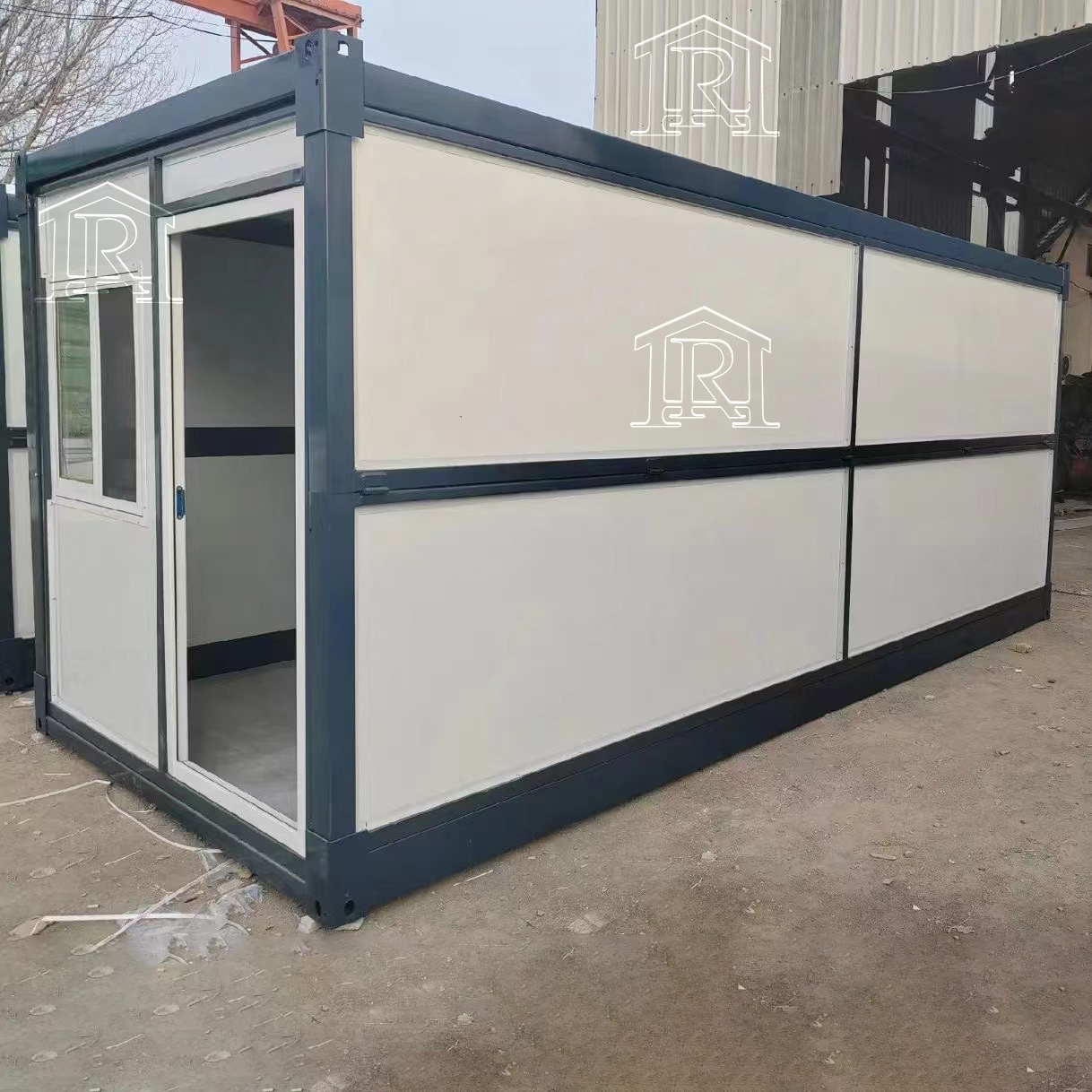 Foldable Rooms 20ft 40ft Container House Office Modular Homes Prefab Container/Expandable Cabin Foldable Container House