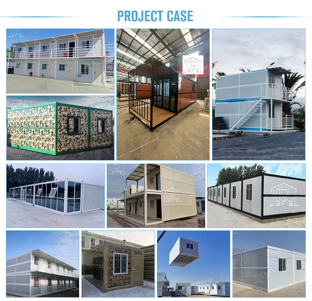 Prefab Luxury Container Cabin House For Prefabricated Resort Hotel Building Rooms With Oem Roof Balcony