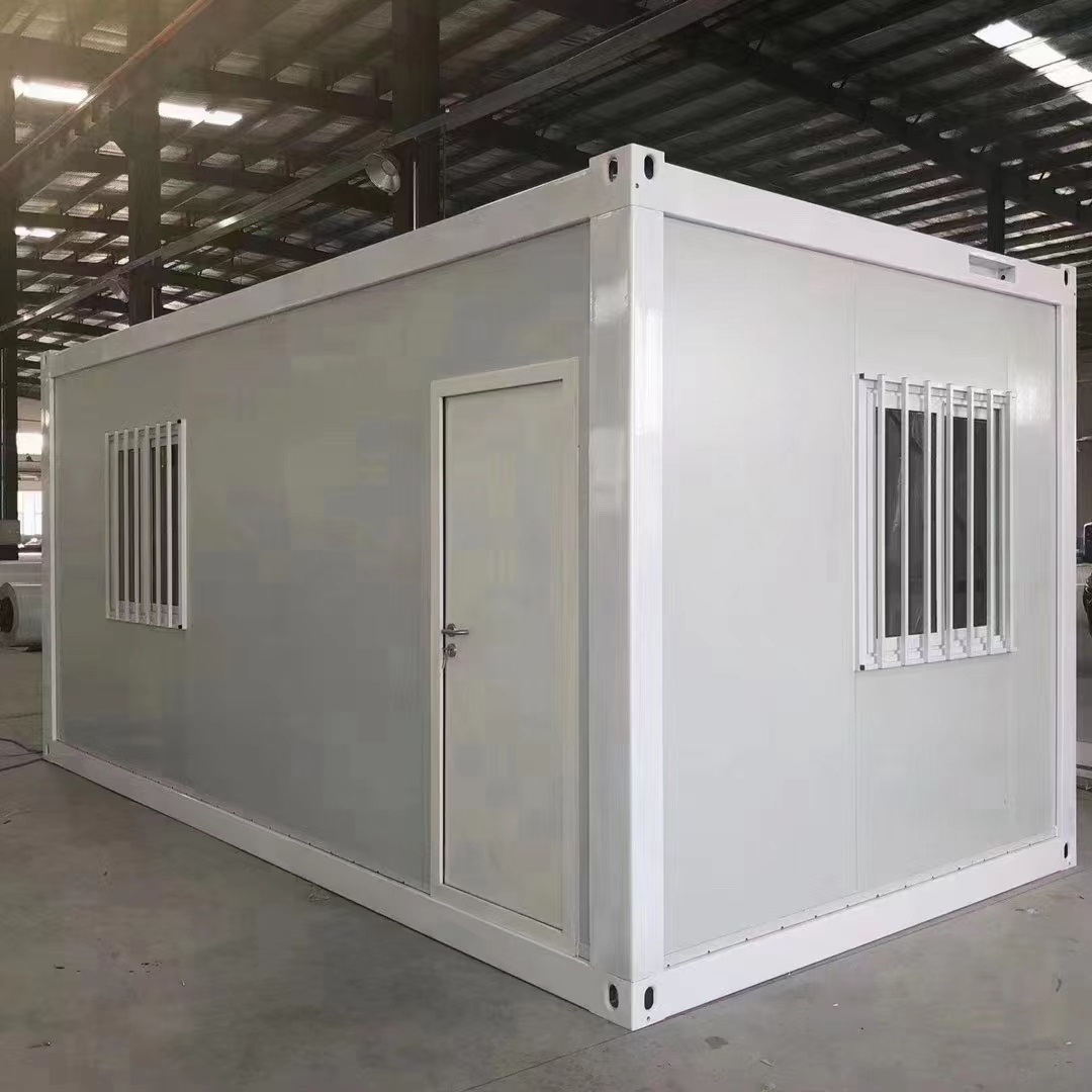 Steel Buildings High Quality Flat Pack Shipping Prefabricated Sandwich Panel Container Folding Portable Garage