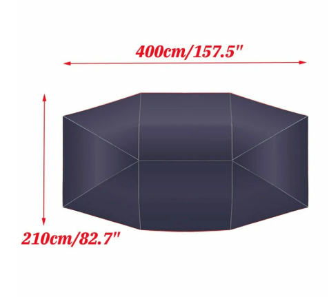 Chinese factory direct wholesale car umbrella car umbrella summer 4.2m 4.6m car awning cover