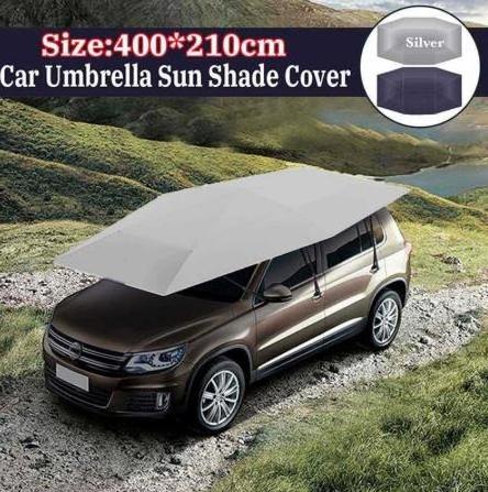 Chinese factory direct wholesale car umbrella car umbrella summer 4.2m 4.6m car awning cover