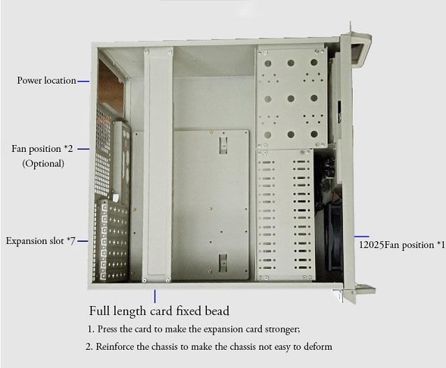 Cloud Computing Server rack Chassis 4U Rackmount case Industry Chassis,pc case computer,Pc case