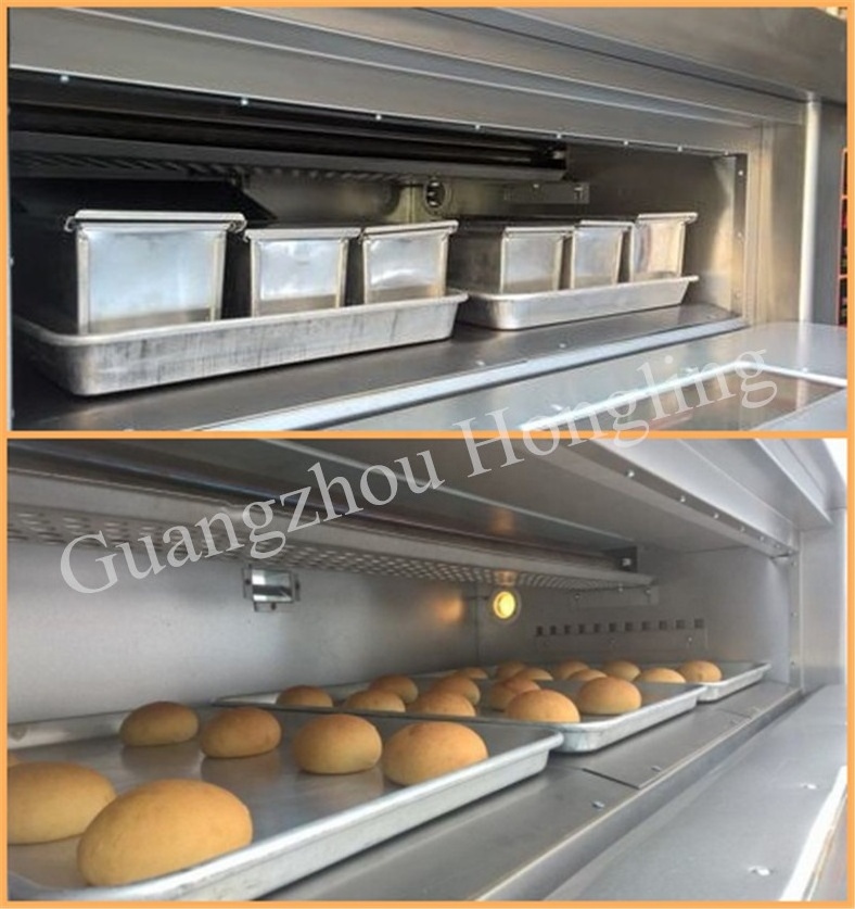 Good quality 3 Deck Gas Bread Baking Oven for Sales