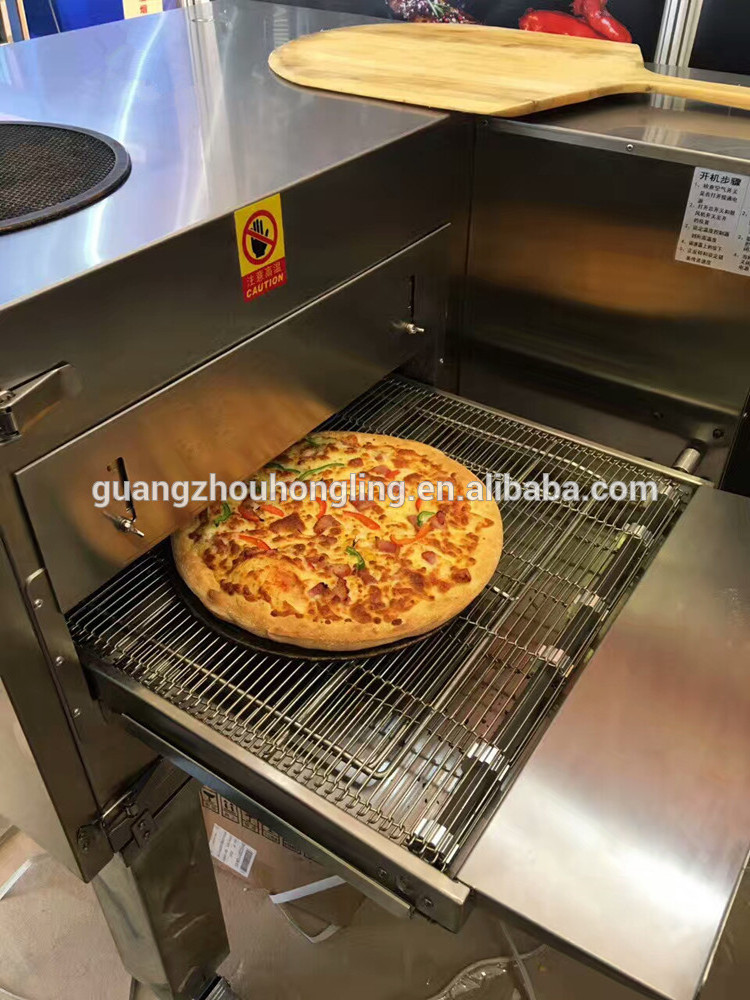 32 Inch Gas  Conveyor Pizza Oven (Hot Air Convection )