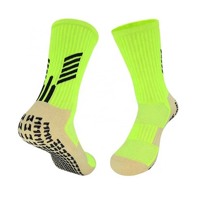 Wholesale Professional Thick Soccer Socks Towel Bottom Knitting Non-slip Training Grip Men's Sports Football Socks