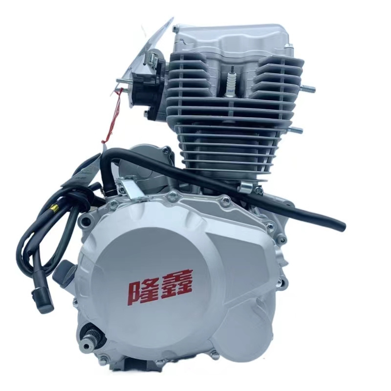 OEM Motorcycle Loncin 200cc Engine Assembly Air-Cooled 4-Stroke CG200cc engine Spare Parts For Three-Wheeled Tricycle Suppliers