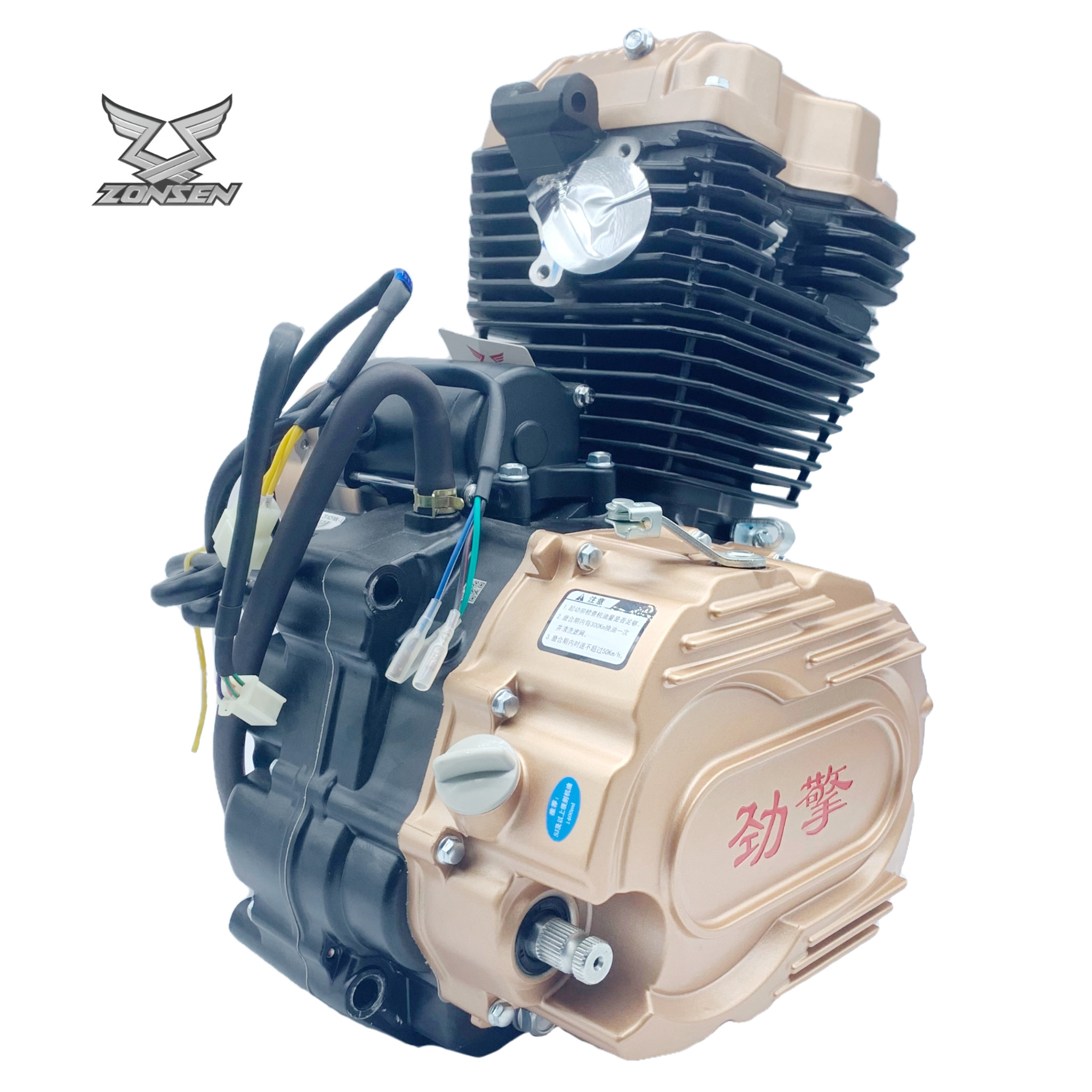 Zongshen high quality 175cc 3-wheels motorcycle engine assembly for yamaha honda universal 175cc motorcycle engine parts